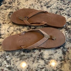 Rainbow Single Layer Flip Flop Sandals